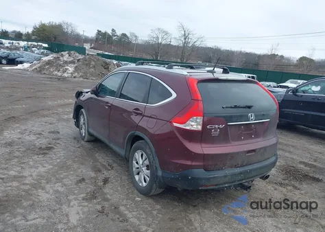 2012 Honda Cr-V Ex-L from USA, damaged, VIN 5J6RM3H73CL039919